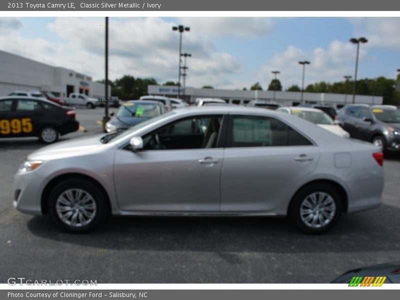 Classic Silver Metallic / Ivory 2013 Toyota Camry LE