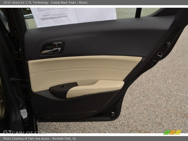 Crystal Black Pearl / Ebony 2013 Acura ILX 2.0L Technology