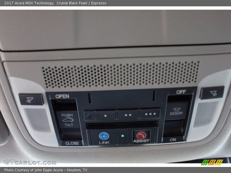 Crystal Black Pearl / Espresso 2017 Acura MDX Technology