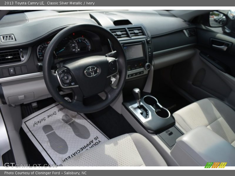 Classic Silver Metallic / Ivory 2013 Toyota Camry LE