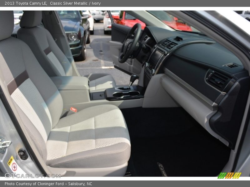 Classic Silver Metallic / Ivory 2013 Toyota Camry LE
