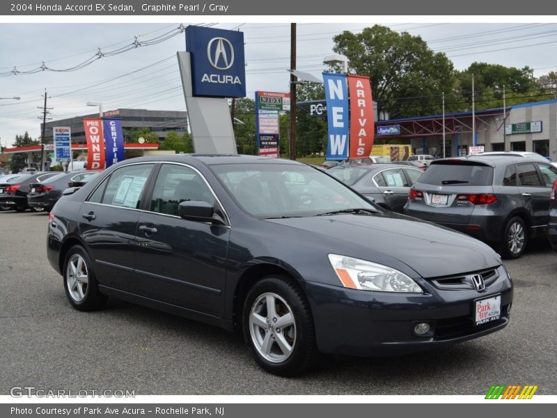 Graphite Pearl / Gray 2004 Honda Accord EX Sedan