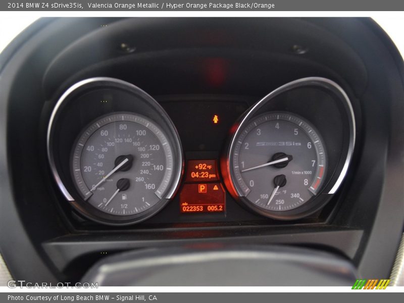  2014 Z4 sDrive35is sDrive35is Gauges