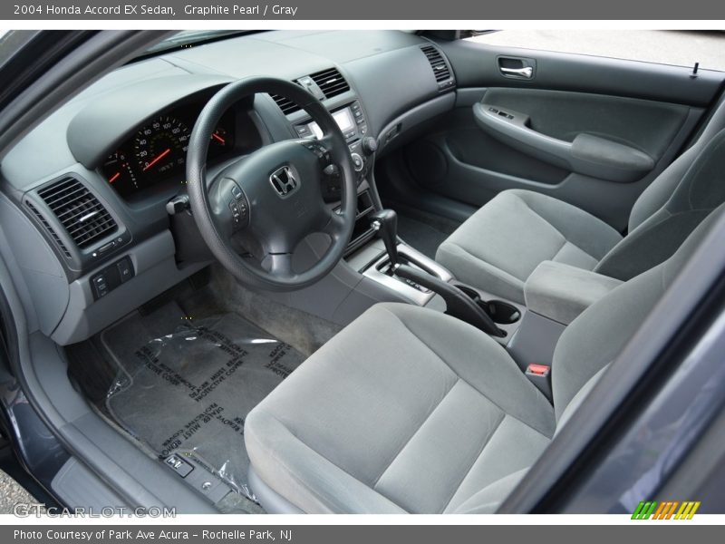 Graphite Pearl / Gray 2004 Honda Accord EX Sedan