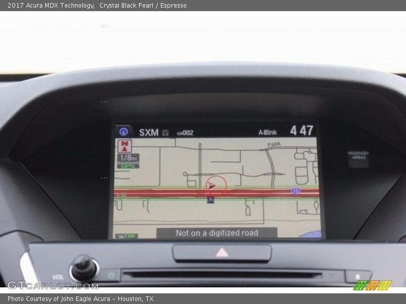 Crystal Black Pearl / Espresso 2017 Acura MDX Technology