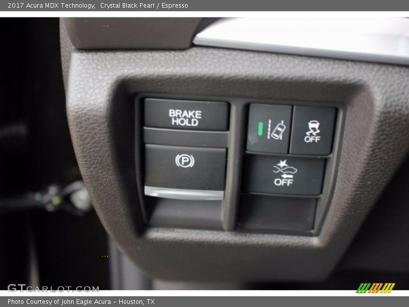 Crystal Black Pearl / Espresso 2017 Acura MDX Technology