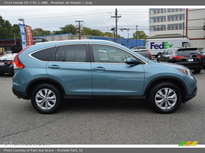 Mountain Air Metallic / Gray 2014 Honda CR-V EX-L AWD