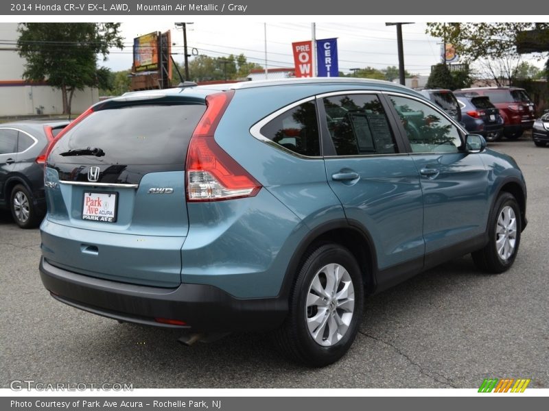 Mountain Air Metallic / Gray 2014 Honda CR-V EX-L AWD