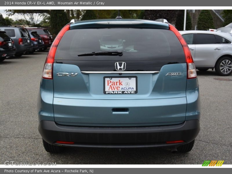 Mountain Air Metallic / Gray 2014 Honda CR-V EX-L AWD