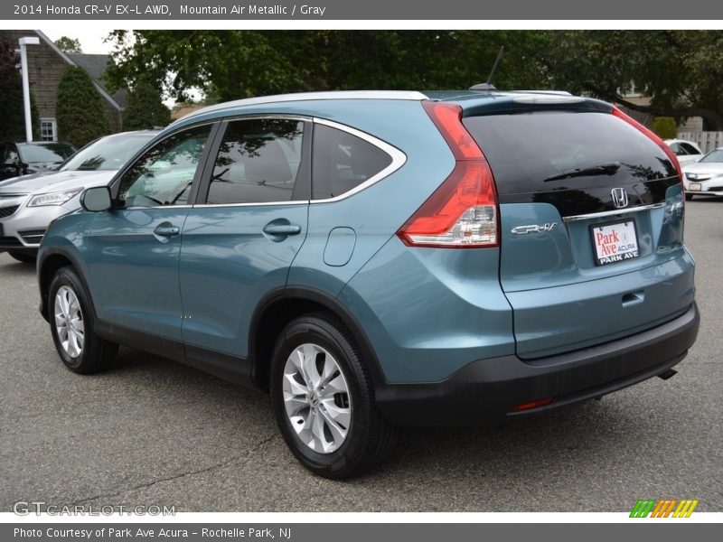 Mountain Air Metallic / Gray 2014 Honda CR-V EX-L AWD