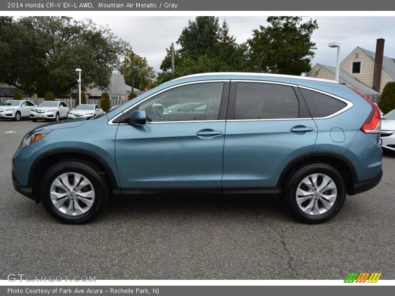 Mountain Air Metallic / Gray 2014 Honda CR-V EX-L AWD
