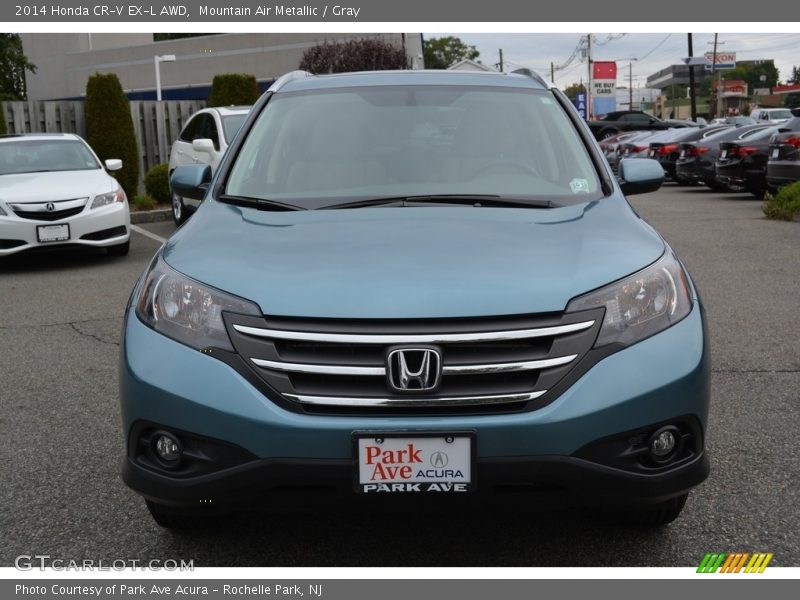 Mountain Air Metallic / Gray 2014 Honda CR-V EX-L AWD