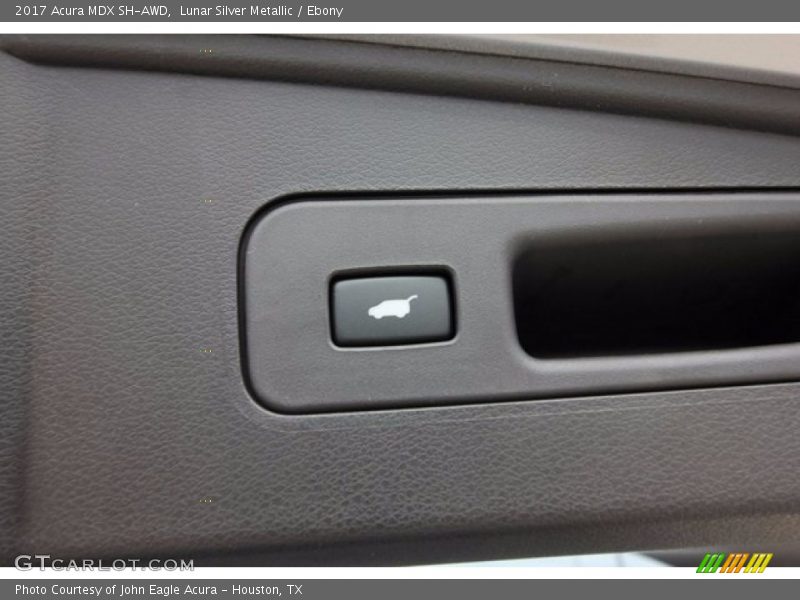 Lunar Silver Metallic / Ebony 2017 Acura MDX SH-AWD