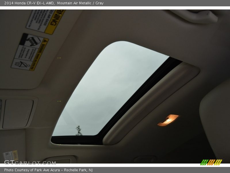 Mountain Air Metallic / Gray 2014 Honda CR-V EX-L AWD
