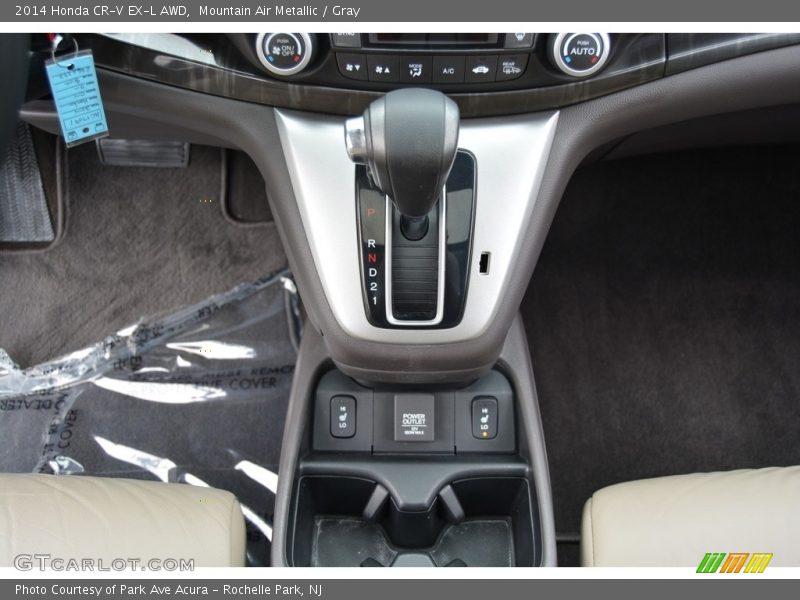 Mountain Air Metallic / Gray 2014 Honda CR-V EX-L AWD