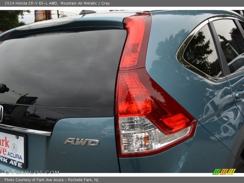 Mountain Air Metallic / Gray 2014 Honda CR-V EX-L AWD