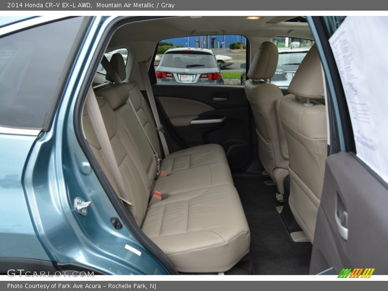 Mountain Air Metallic / Gray 2014 Honda CR-V EX-L AWD