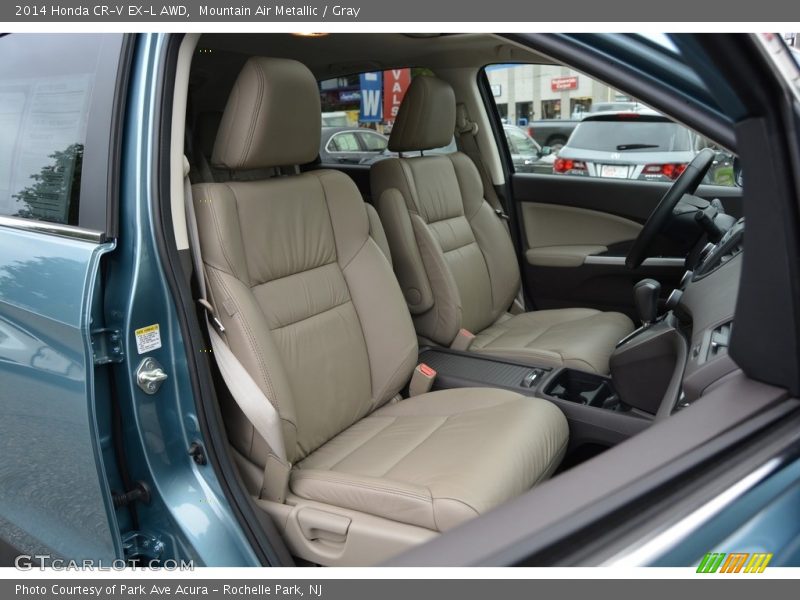 Mountain Air Metallic / Gray 2014 Honda CR-V EX-L AWD
