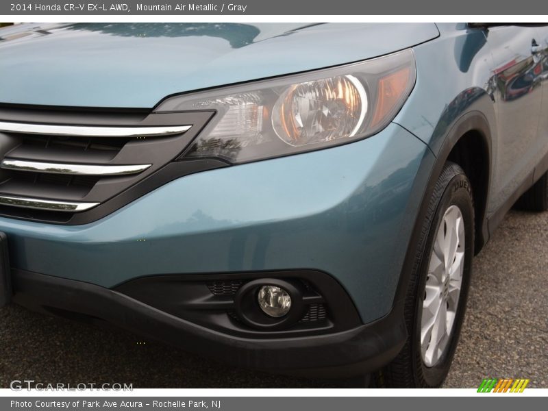 Mountain Air Metallic / Gray 2014 Honda CR-V EX-L AWD