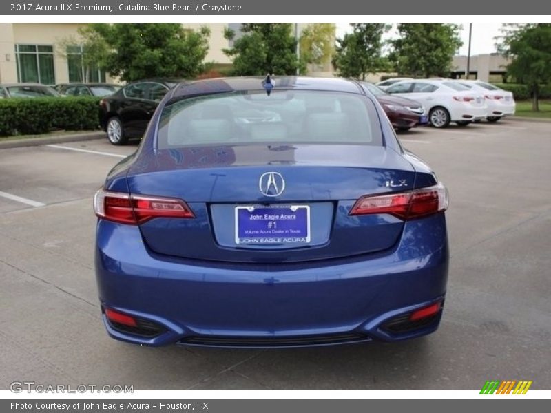 Catalina Blue Pearl / Graystone 2017 Acura ILX Premium