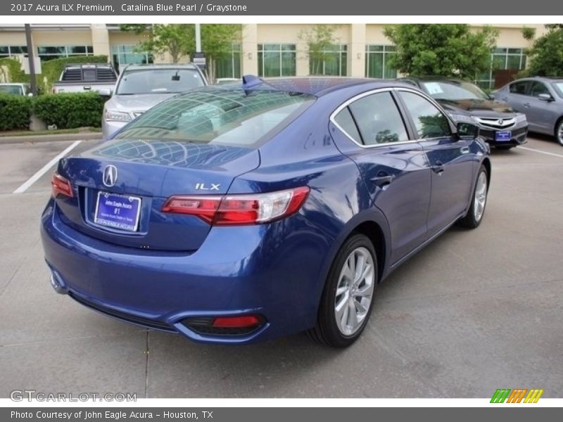 Catalina Blue Pearl / Graystone 2017 Acura ILX Premium