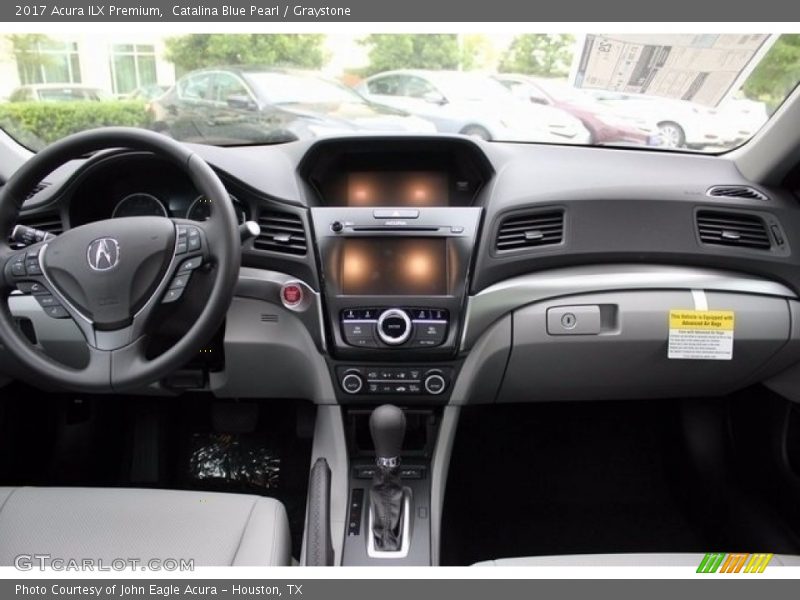 Catalina Blue Pearl / Graystone 2017 Acura ILX Premium