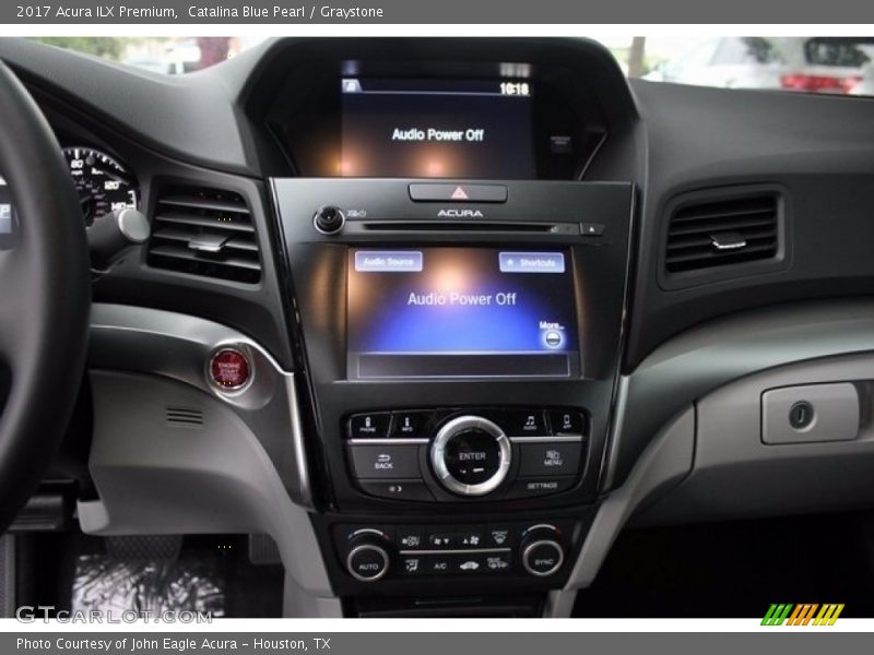 Catalina Blue Pearl / Graystone 2017 Acura ILX Premium