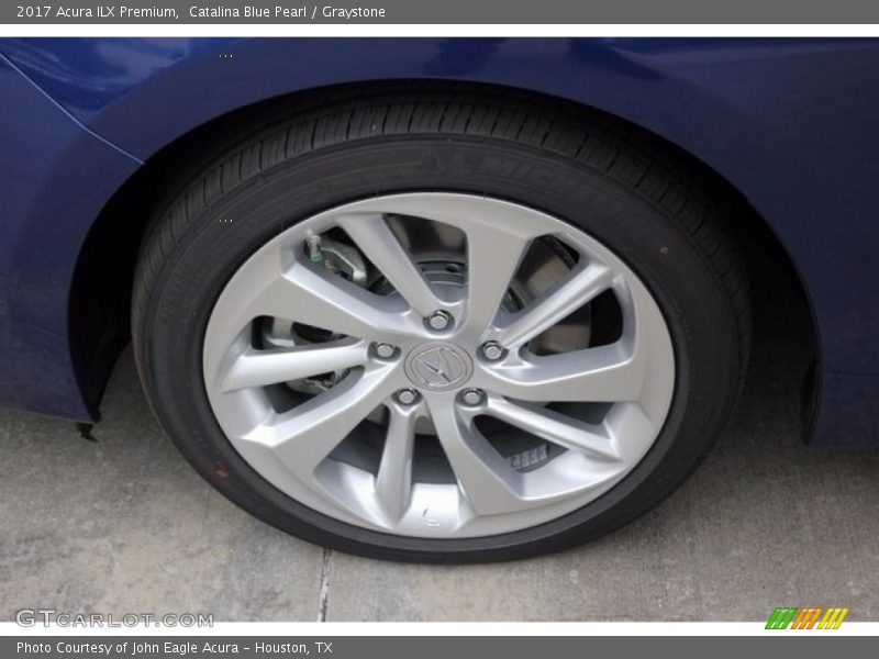 Catalina Blue Pearl / Graystone 2017 Acura ILX Premium