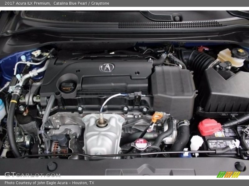 Catalina Blue Pearl / Graystone 2017 Acura ILX Premium
