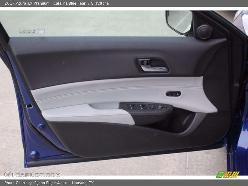 Catalina Blue Pearl / Graystone 2017 Acura ILX Premium