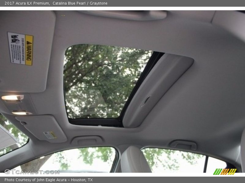 Catalina Blue Pearl / Graystone 2017 Acura ILX Premium