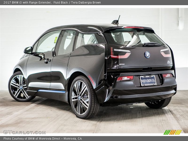 Fluid Black / Tera Dalbergia Brown 2017 BMW i3 with Range Extender