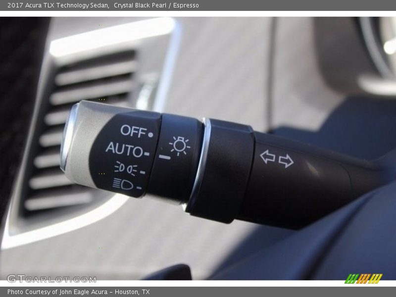 Crystal Black Pearl / Espresso 2017 Acura TLX Technology Sedan