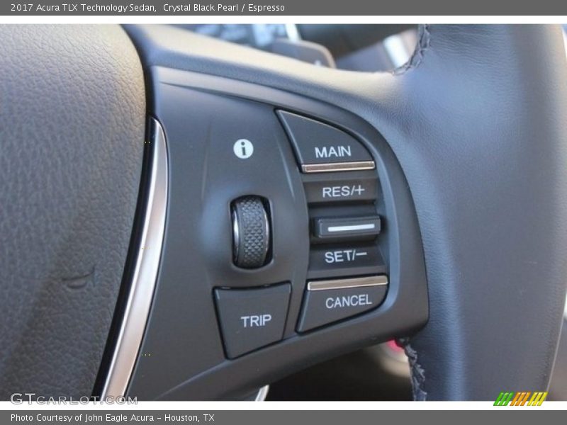 Crystal Black Pearl / Espresso 2017 Acura TLX Technology Sedan
