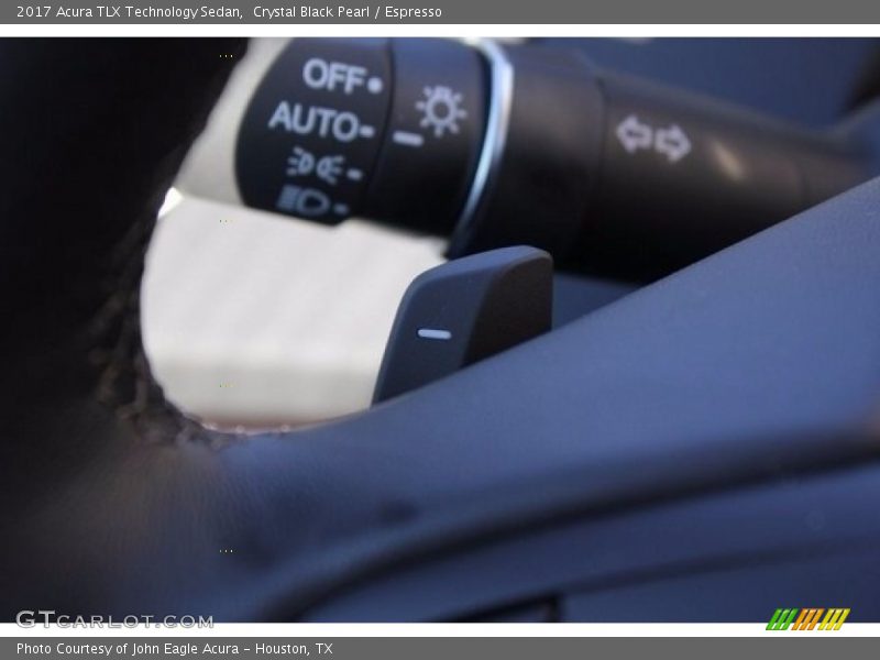 Crystal Black Pearl / Espresso 2017 Acura TLX Technology Sedan
