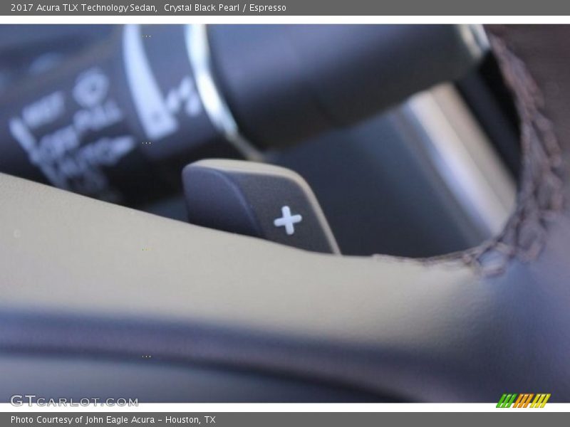 Crystal Black Pearl / Espresso 2017 Acura TLX Technology Sedan