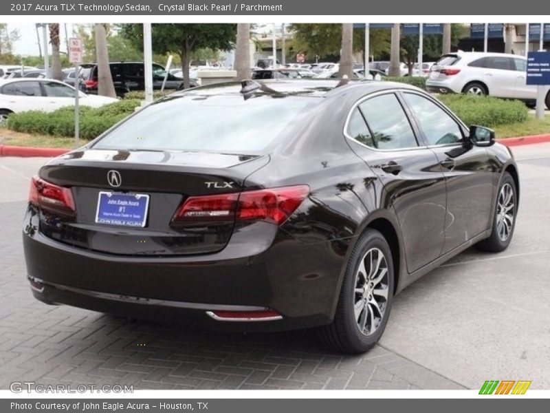 Crystal Black Pearl / Parchment 2017 Acura TLX Technology Sedan
