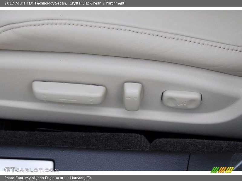 Crystal Black Pearl / Parchment 2017 Acura TLX Technology Sedan