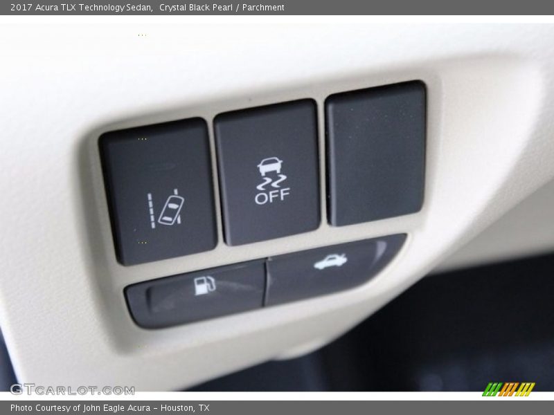 Crystal Black Pearl / Parchment 2017 Acura TLX Technology Sedan