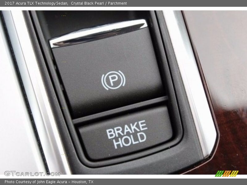 Crystal Black Pearl / Parchment 2017 Acura TLX Technology Sedan