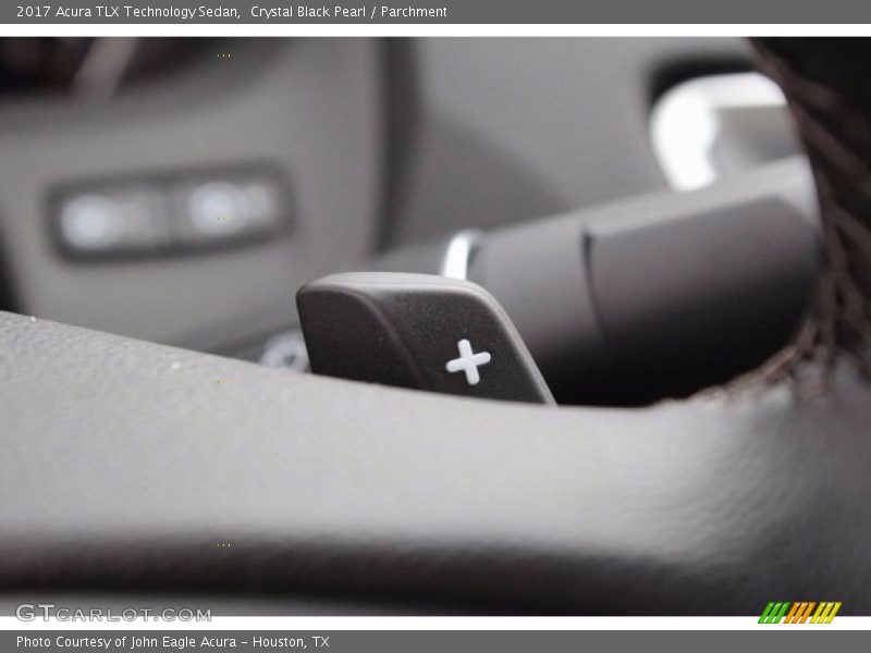 Crystal Black Pearl / Parchment 2017 Acura TLX Technology Sedan