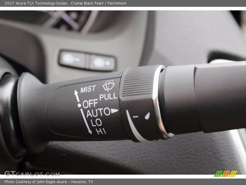 Crystal Black Pearl / Parchment 2017 Acura TLX Technology Sedan