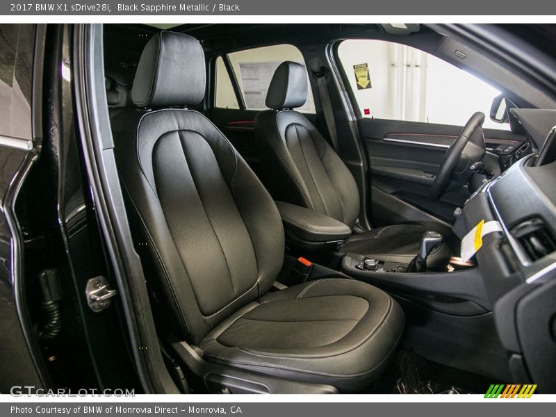  2017 X1 sDrive28i Black Interior