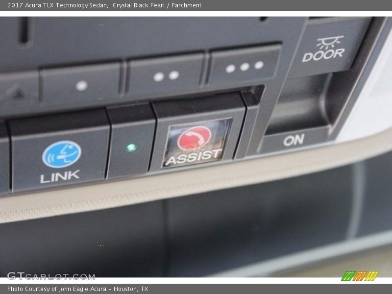 Crystal Black Pearl / Parchment 2017 Acura TLX Technology Sedan