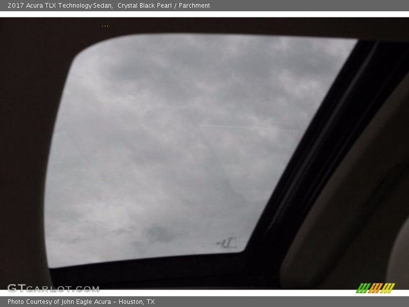 Crystal Black Pearl / Parchment 2017 Acura TLX Technology Sedan