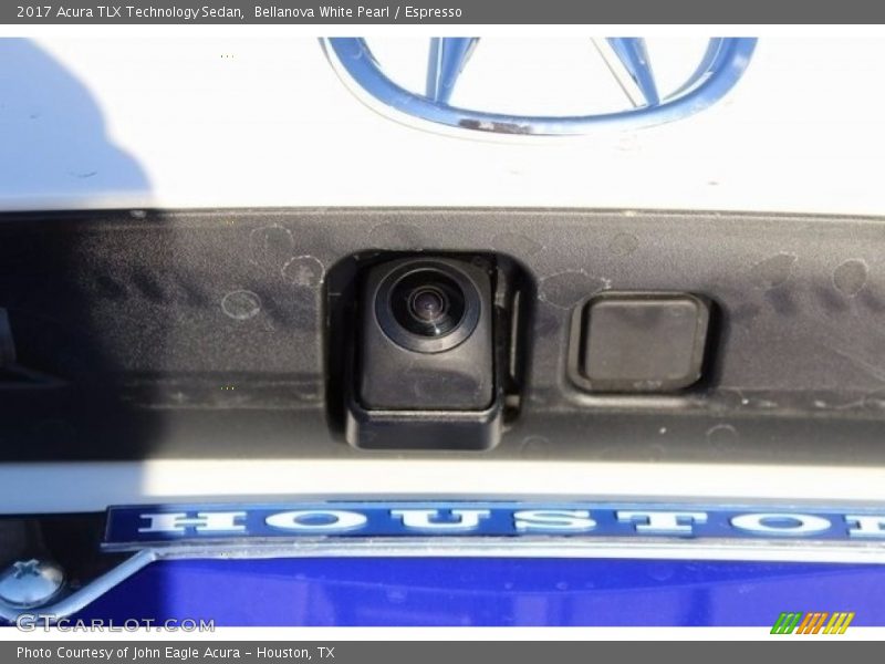 Bellanova White Pearl / Espresso 2017 Acura TLX Technology Sedan