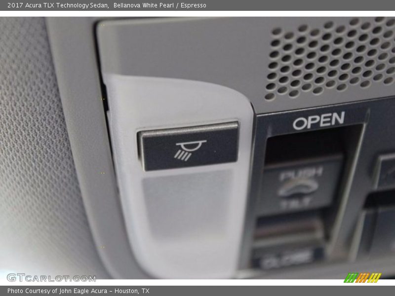 Bellanova White Pearl / Espresso 2017 Acura TLX Technology Sedan
