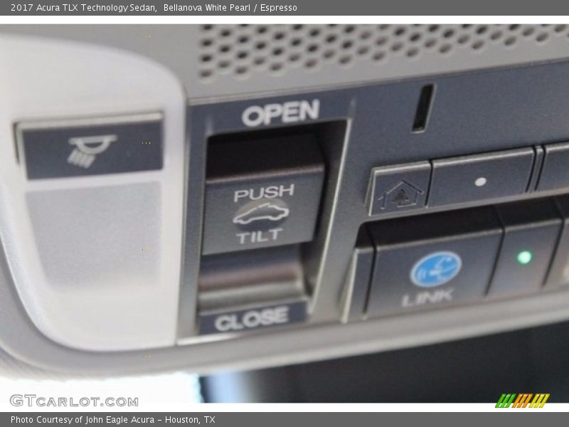 Bellanova White Pearl / Espresso 2017 Acura TLX Technology Sedan