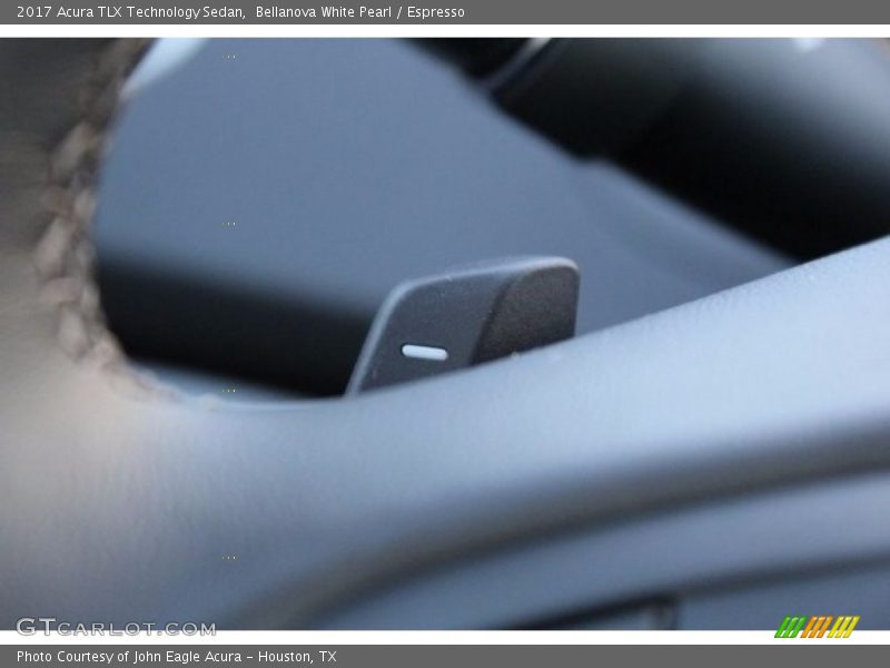Bellanova White Pearl / Espresso 2017 Acura TLX Technology Sedan