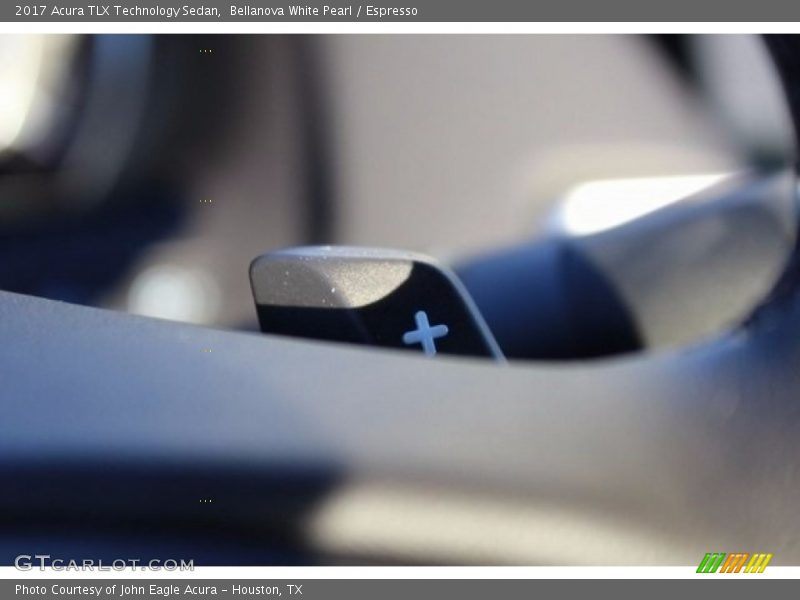 Bellanova White Pearl / Espresso 2017 Acura TLX Technology Sedan